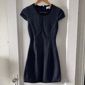Elegant Navy Mini Dress